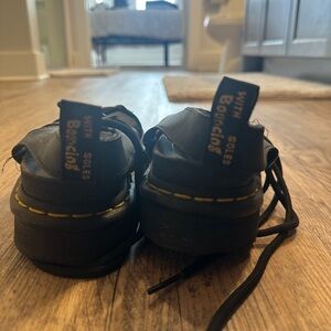 Dr. Martens Black Chunky Platform Sandals
